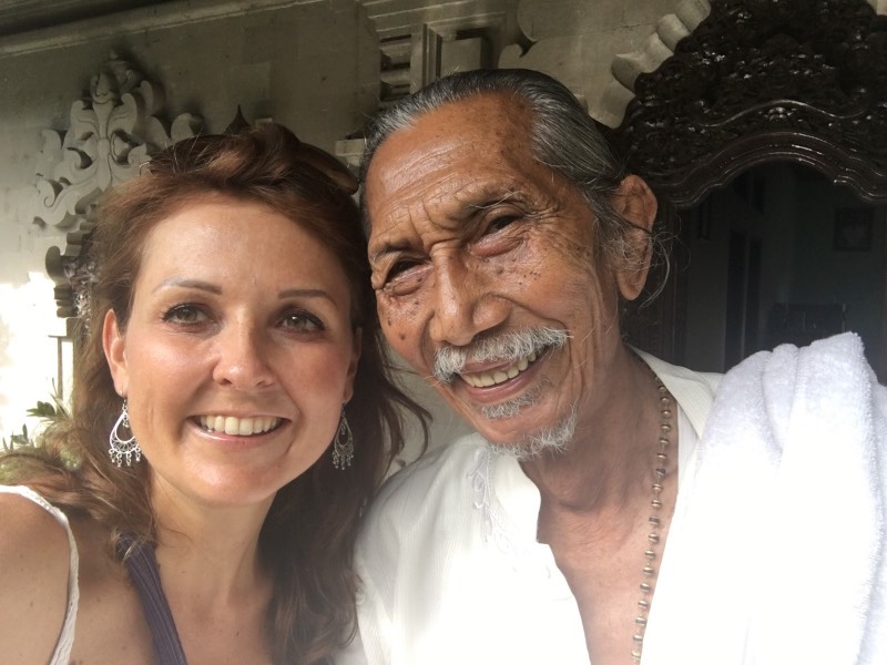 Tjokorda Gde Rai ist der Guru meiner Yogalehrerin Linda Grodin. Er ist ein direkter Nachfahre der königlichen Familie von Ubud.