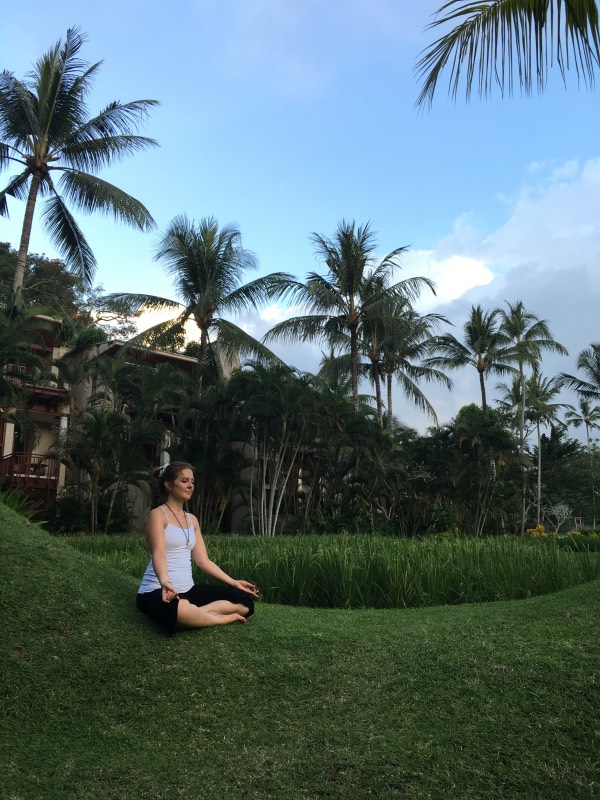 Sabine Ruch Yoga Bali Meditation